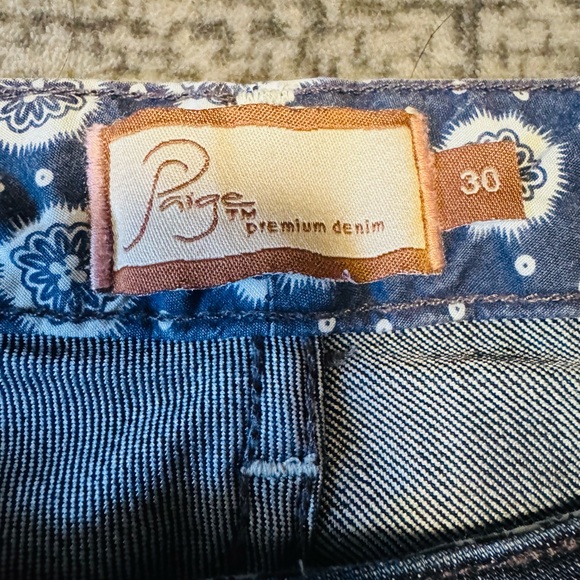 PAIGE “Rising Glen” premium denim jeans - 30 - Picture 9 of 15